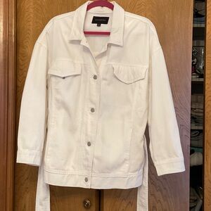White jacket large new